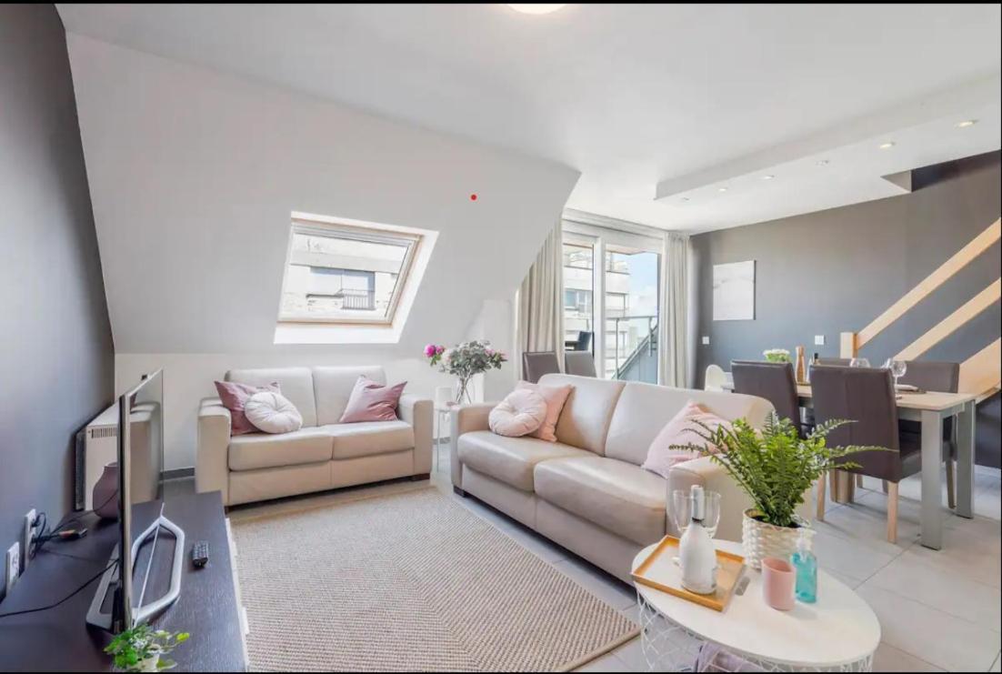 Cosy Duplex In Westende Met 3 Slpk 미들케르케 외부 사진